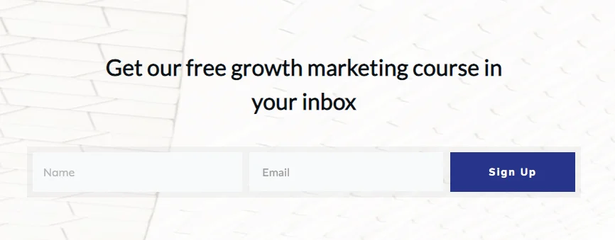 free course lead generation