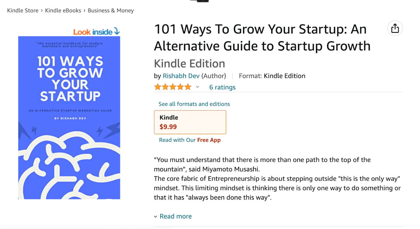 amazon ebook content creator