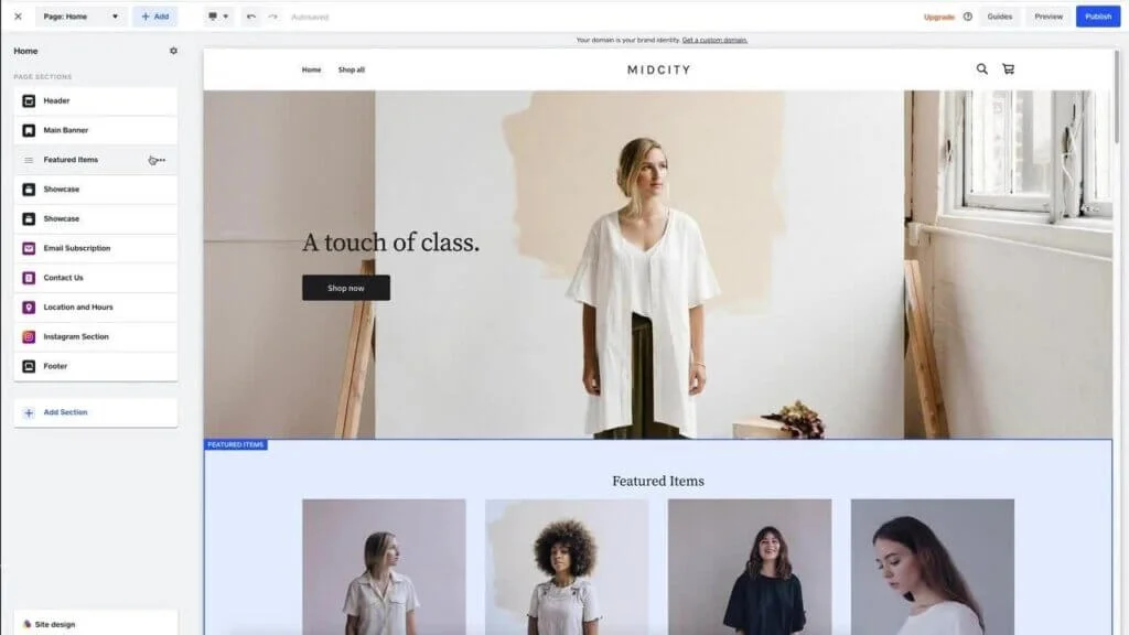 square Best Ecommerce Website Builder