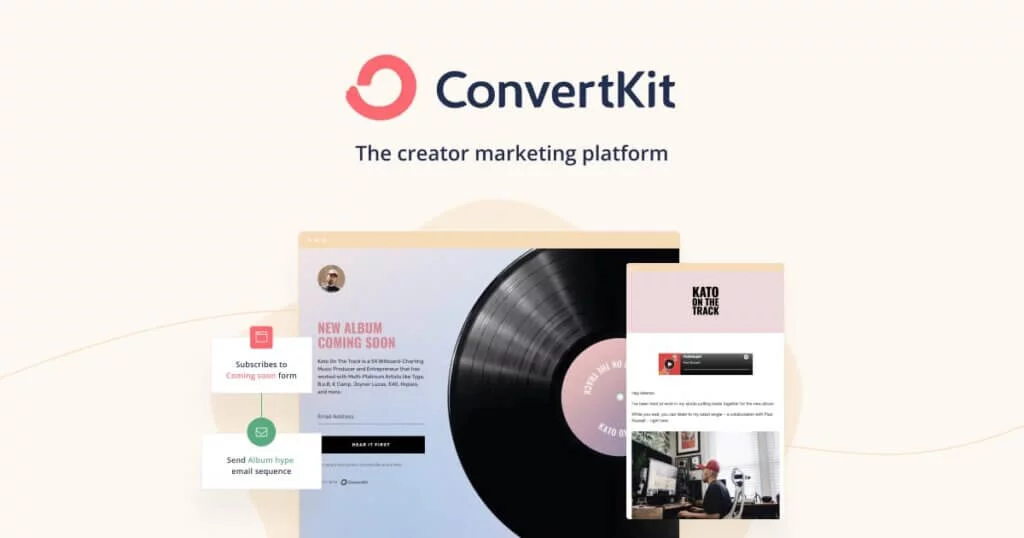 best email marketing service for small business convertkit