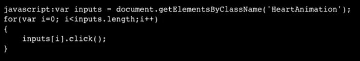 Javascript code to boost Twitter followers and engagement